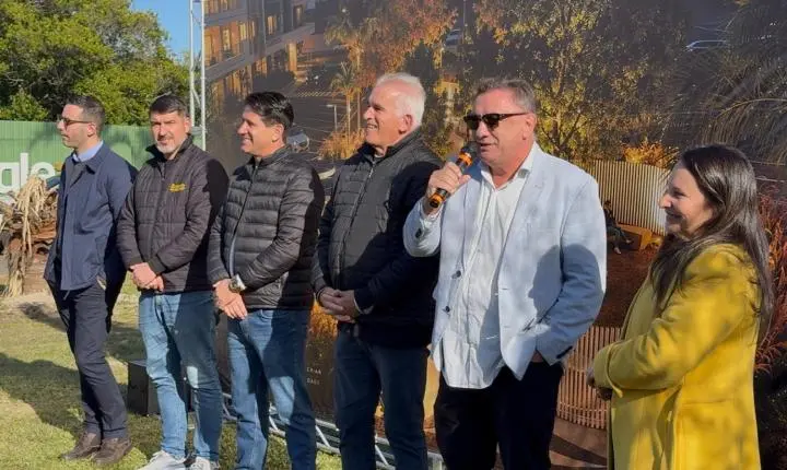 Revitalização da Praça Flávio Boianovski é lançada junto a empreendimento de R$ 96 milhões em Capão da Canoa